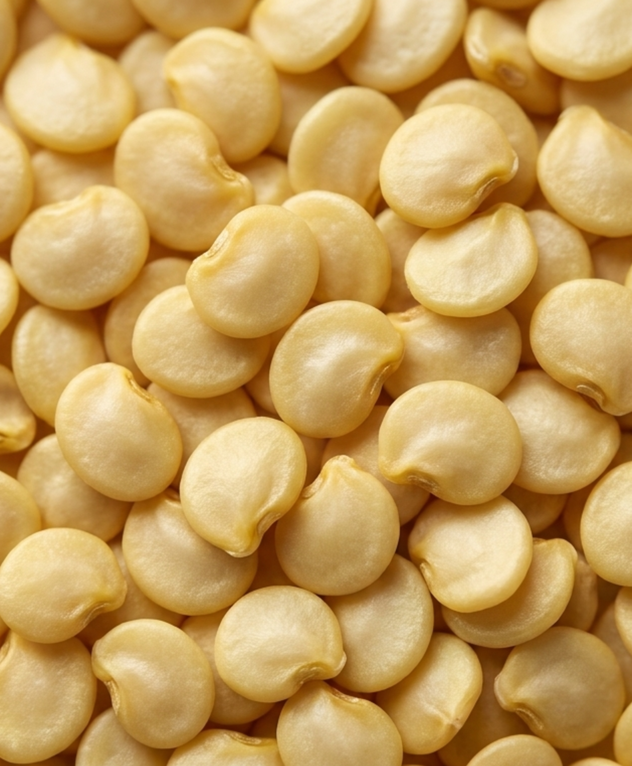 Separated pale-cream chilli seeds in bulk